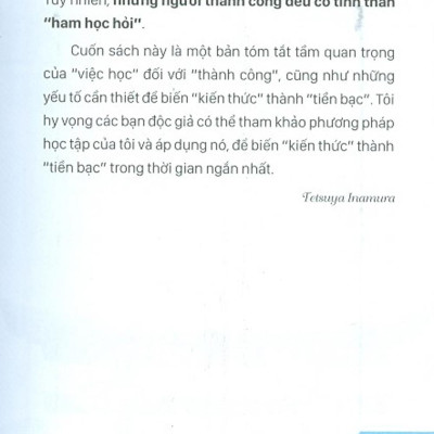 Biến Kiến Thức Thành Tiền Bạc