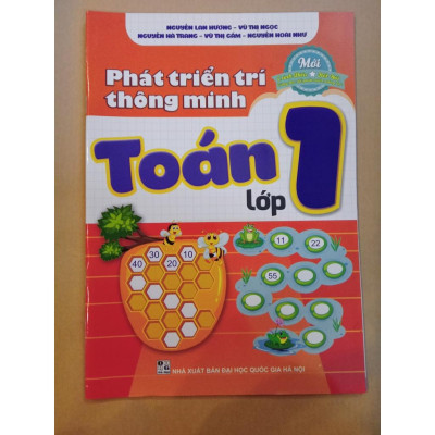 Sách Phát triển trí thông minh toán lớp 1
