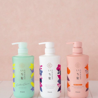 Dầu Gội Giữ Màu Nhuộm Cho Tóc Kracie Ichikami Color Care Shampoo 480ml