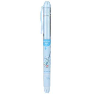 Bút Máy Nhựa Deli 0.5 mm - Phiên Bản Sơn Tùng M-TP Giới Hạn - Deli Q887 - Màu Xanh Dương