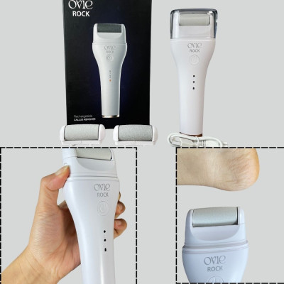 Máy cà vết chai da chân Enchen pin sạc bền bỉ, tặng kèm 2 miếng chà, chà vết chai nứt nẻ