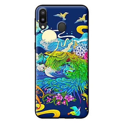 Ốp in cho Samsung Galaxy A30 Phượng Hoàng Xanh - Hàng chính hãng