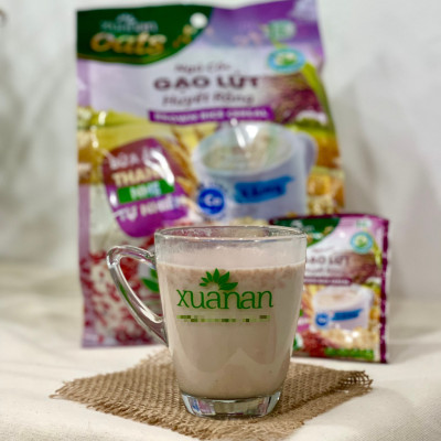 Combo 3 túi: Ngũ Cốc Óc Chó Mè Đen+Gạo Lức Huyết Rồng+Yến Mạch Hạnh Nhân[ít đường 400gr](Tặng Kèm 2 Túi Yến Mạch 150G)