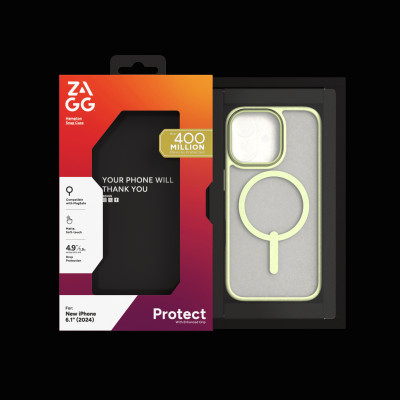 Ốp lưng ZAGG chống sốc bảo vệ dành cho iPhone 16/ 16 Plus/ 16 Pro/ 16 ProMax - Hàng chính hãng