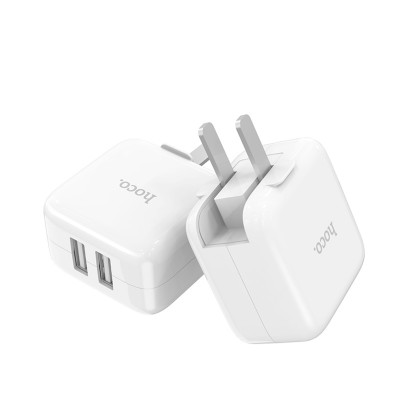 Cục Sạc HOCO C54 2 CỔNG 2A  + Tặng Gía Đỡ Điện Thoại - Chính Hãng 