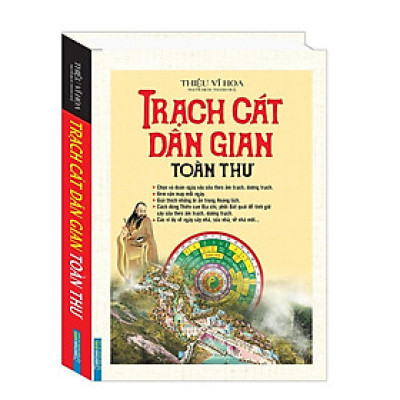 Sách - Trạch Cát Dân Gian Toàn Thư - Bìa Cứng - Minh Thắng