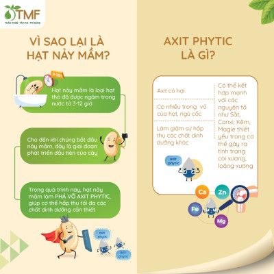 1 gói bột ngũ cốc Tami không đường TÂM MINH FOODS dinh dưỡng giảm cân