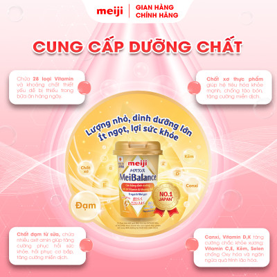 Thực Phẩm Bổ Sung Meiji MeiBalance 125ml/hộp