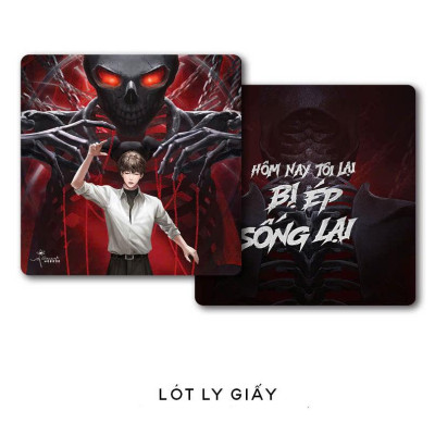 Sách - Hôm Nay Tôi Lại Bị Ép Sống Lại - Tập 1 - Bản Đặc Biệt - Tặng Kèm Bookmark Hai Mặt Bồi Cứng + Lót Ly Giấy