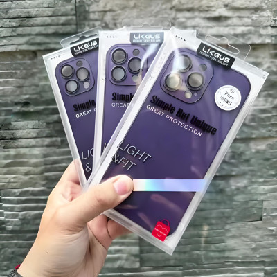 Ốp lưng độ cho iPhone 11 Pro Max / 12 Pro Max / 13 Pro Max / cho iPhone 14 Pro / 14 Pro Max lên thành 14 Pro Max hiệu Likgus Tranform Case (siêu mỏng 1.5mm, mặt lưng siêu mềm mịn, có gờ bảo vệ camera) - Hàng nhập khẩu