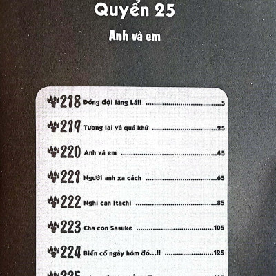Naruto - Tập 25: Anh Và Em (Tái Bản 2022)