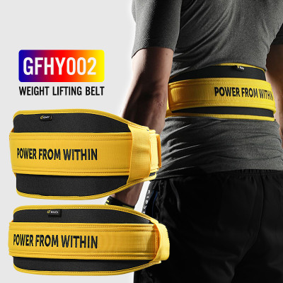 Đai Lưng Tập Gym Glofit-GFHY002. Đai Lưng Tập Thể Hình Cao Cấp (WEIGHT LIFTING BELT) -