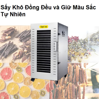 Máy sấy thực phẩm 22 tầng, dung tích 210 lít thương hiệu Mỹ cao cấp Septree DBC-22A - Hàng Nhập Khẩu