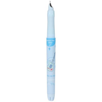 Bút Máy Nhựa Deli 0.5 mm - Phiên Bản Sơn Tùng M-TP Giới Hạn - Deli Q887 - Màu Xanh Dương