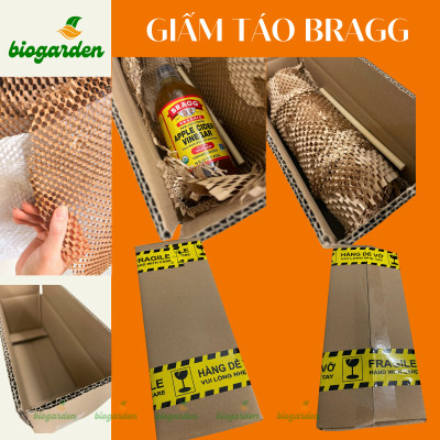 Giấm táo hữu cơ Organic Bragg 946ml Organic Apple Cider Vinegar 946ml (combo 4 chai)