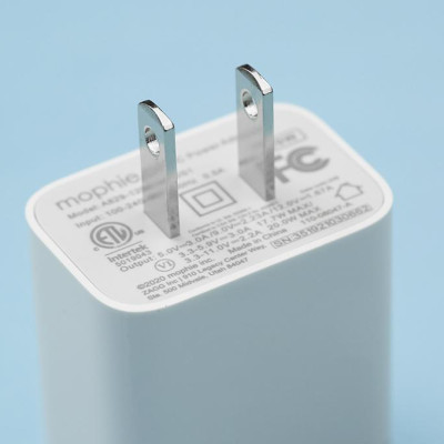 Adapter Sạc Type C PD 20W Mophie Trắng - Hàng chính hãng