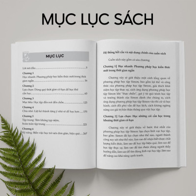 Sách - Phương Pháp Học Tập Của Simon - Cách Học Nhanh, Nhớ Lâu Mọi Kiến Thức -  Phát Triển Bản Thân Mỗi Ngày - MCBooks