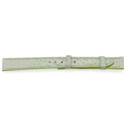  Dây đồng hồ da đà điểu nhiều size màu xanh lá HJ8405-21-42-60-62-64