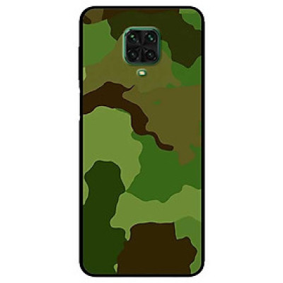 Ốp lưng dành cho Xiaomi Xiaomi Redmi 9s - 9 Pro - 9 Promax mẫu Camo Xanh Quân Đội