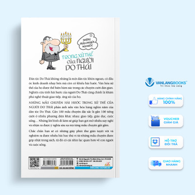 Những Mẩu Chuyện Hài Hước Trong Xử Thế Của Người Do Thái - Vanlangbooks - Tái Bản 