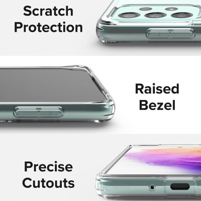 Ốp lưng silicon dẻo trong suốt mỏng 0.6mm cho Samsung Galaxy A13 hiệu Ultra Thin độ trong tuyệt đối chống trầy xước - Hàng nhập khẩu
