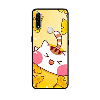Ốp Lưng in cho Oppo A31 Mẫu Mèo May Mắn 3 - Hàng Chính Hãng