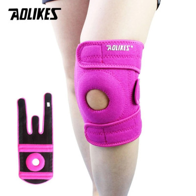 Đai quấn bảo vệ đầu gối thể thao AOLIKES A-7912 thoáng khí four spring sport knee support