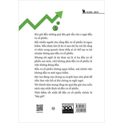 Sách - Đầu Tư Cổ Phiếu - Đầu Tư Cho Tương Lai - Thái Hà Books
