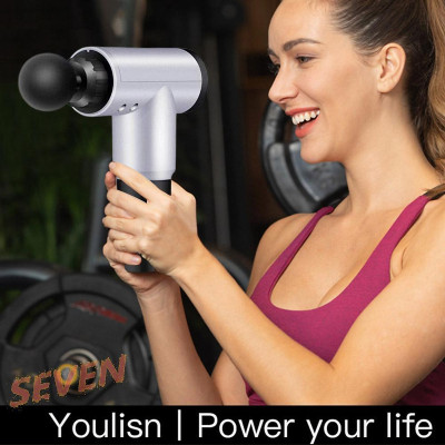 Máy MASSAGE Mini Cầm Tay Thế Hệ Mới Chính Hãng MINIIN - 6 Cấp Độ, Hỗ Trợ Mát Xa Chuyên Sâu, Giảm Đau Cơ, Cứng Khớp - Tặng kèm 04 đầu 