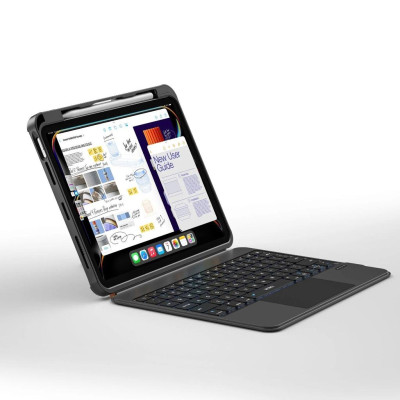 Bao Da Bàn Phím WIWU Combo Pro 3in1 MK-007 Keyboard cho IPad Gen 11 A16 ,10 2022,pro 11 inch M4, Air 4,5,6 M2 2024 - Hàng chính hãng