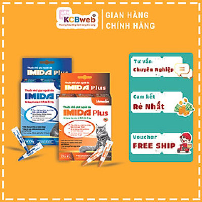 Nhỏ gáy bọ chét , bọ nhảy cho mèo Vemedim IMIDA Plus