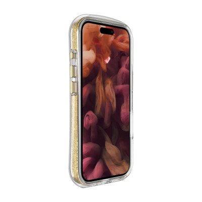 Ốp Lưng LAUT Aero Sparkle Cho iPhone 16 Pro/ 16 Pro Max Có Sạc Không Dây Thiết Kế Trong Suốt Như Pha Lê Hàng Chính Hãng