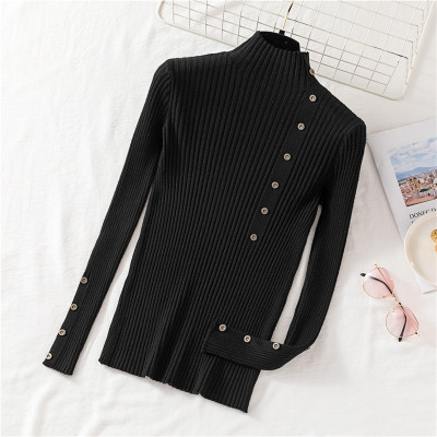 Áo len nữ Haint Boutique cổ 3 phân ôm sát ALN10