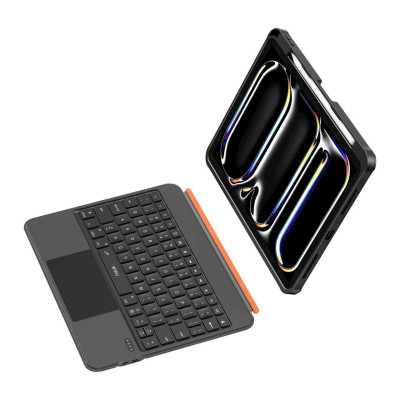 Bao da bàn phím tháo rời WiWu Combo Pro 360 độ cho Gen 11 / A16 , Pro M4 , Air 7/6/5/4 , 11 inch M1/M2 kèm giá đỡ