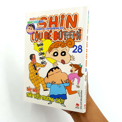 Shin Cậu Bé Bút Chì - Phiên Bản Hoạt Hình Màu: Himawari Náo Loạn Trường Mẫu Giáo - Tập 28 (Tái Bản)