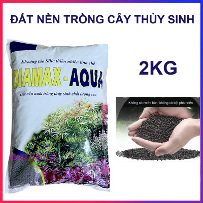 Sứ Lọc Bể Cá túi 1KG + Phân nền Dia MAX AQUA 2KG trồng cây thủy sinh hồ cá