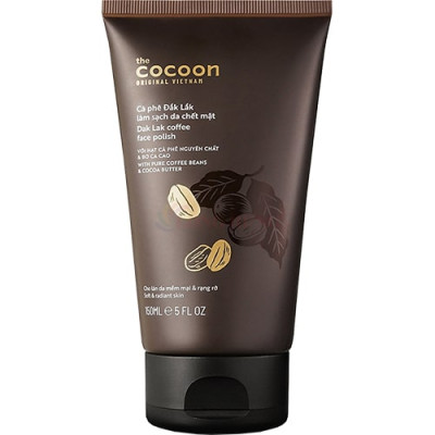 Tẩy tế bào chết mặt cà phê Đắk Lắk Cocoon làm sáng da (150ml) - Hàng chính hãng
