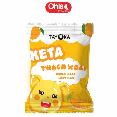 Combo Keta 4 Vị (thạch đào, thạch xoài, thạch dâu, thạch dưa lưới)