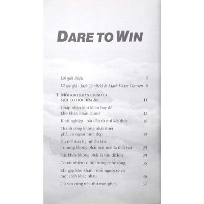 Dám Thành Công Dare To Win - Bản Quyền