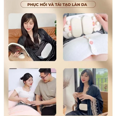 [MẪU MỚI 2025] Máy Massage Giảm Đau Bụng Kinh  LS01 - Hỗ Trợ Chống Lão Hoá Da Sau Sinh.