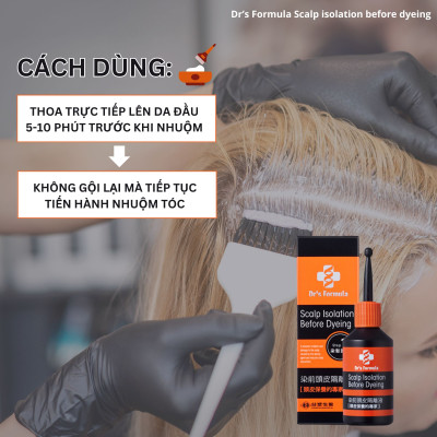 Dung Dịch Bảo Vệ Da Đầu Trước Khi Nhuộm Tóc Dr