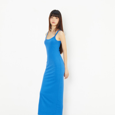 DOTTIE - Đầm thun midi hai dây - D0471