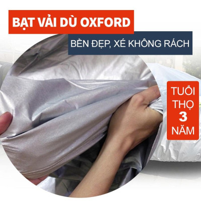 Bạt phủ trùm xe ô tô mazda6 , bạt vải dù Oxford đậy bao trùm xe oto sedan 5 chỗ , áo bọc trùm 