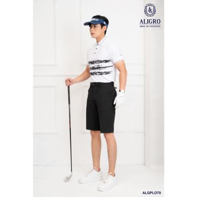 Quần short mogway màu đen kẻ nhỏ QSMOG.12