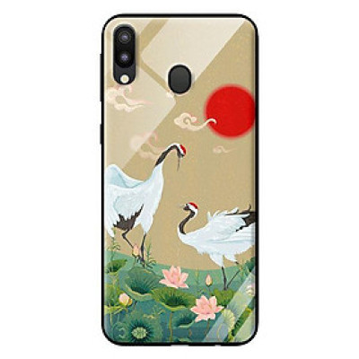 Ốp kính cường lực cho Samsung Galaxy M20 Hạc Đầu Đỏ - Hàng chính hãng