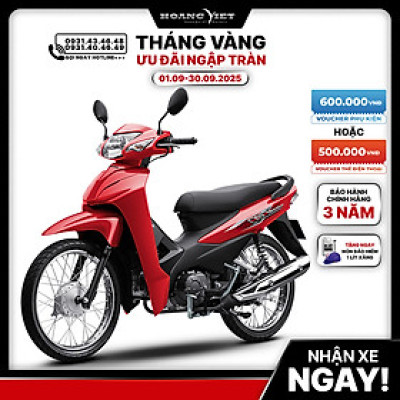 Xe Máy Honda Wave Alpha 2024 Phiên Bản Tiêu Chuẩn