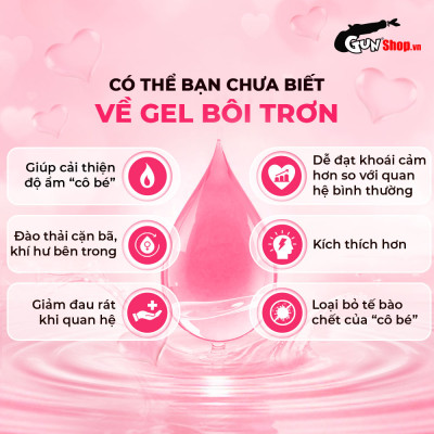 Gel bôi trơn hương cam Shell Play Orange - Chai 100ml 
