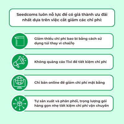 Combo Viên Uống Bổ Sung Vitamin C, E, D, B Vitamin Tổng Hợp Và Khoáng Chất Seedcoms Nhật Bản