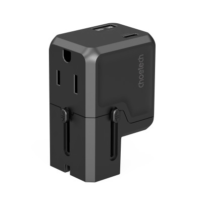 Củ sạc Choetech PD6043 du lịch đa năng 20w - hàng chính hãng