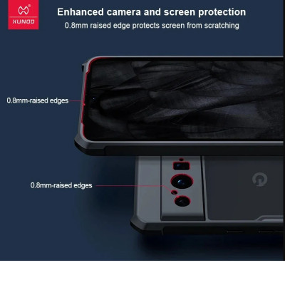 Ốp lưng chống sốc cho Google Pixel 8 / Pixel 8 Pro hiệu Xundd Fitted Armor Case trang bị túi khí bảo vệ góc, gờ bảo vệ camera - hàng nhập khẩu